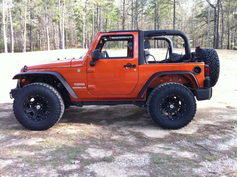 35's flat fenders and NO lift  - The top destination for Jeep  JK and JL Wrangler news, rumors, and discussion