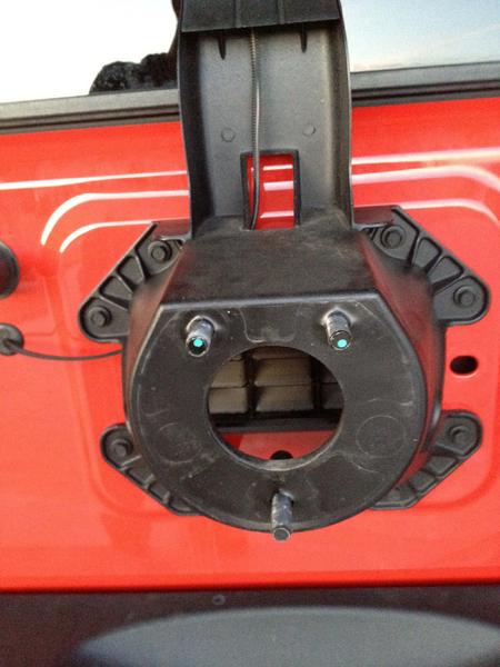 Mount for backup camera on spare tire for under $5  - The top  destination for Jeep JK and JL Wrangler news, rumors, and discussion