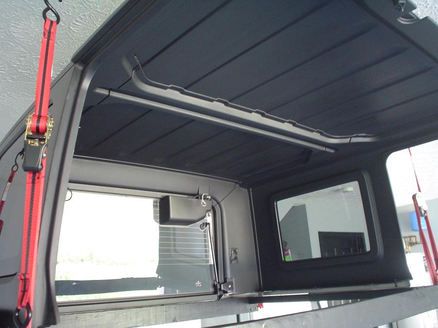 blacked the inside of my hardtop duplicolor truck bed liner   - The top destination for Jeep JK and JL Wrangler news, rumors, and  discussion