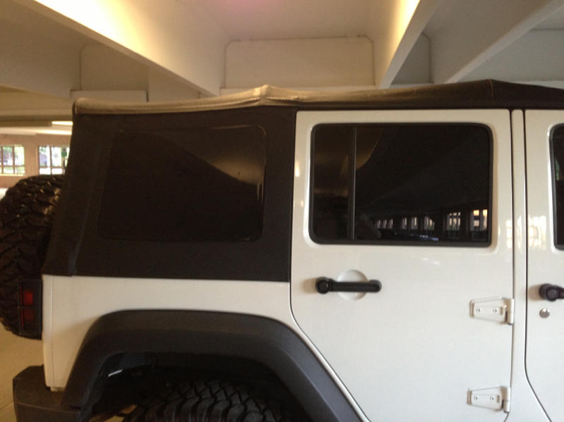 Tint Jeep Soft Top Windows  