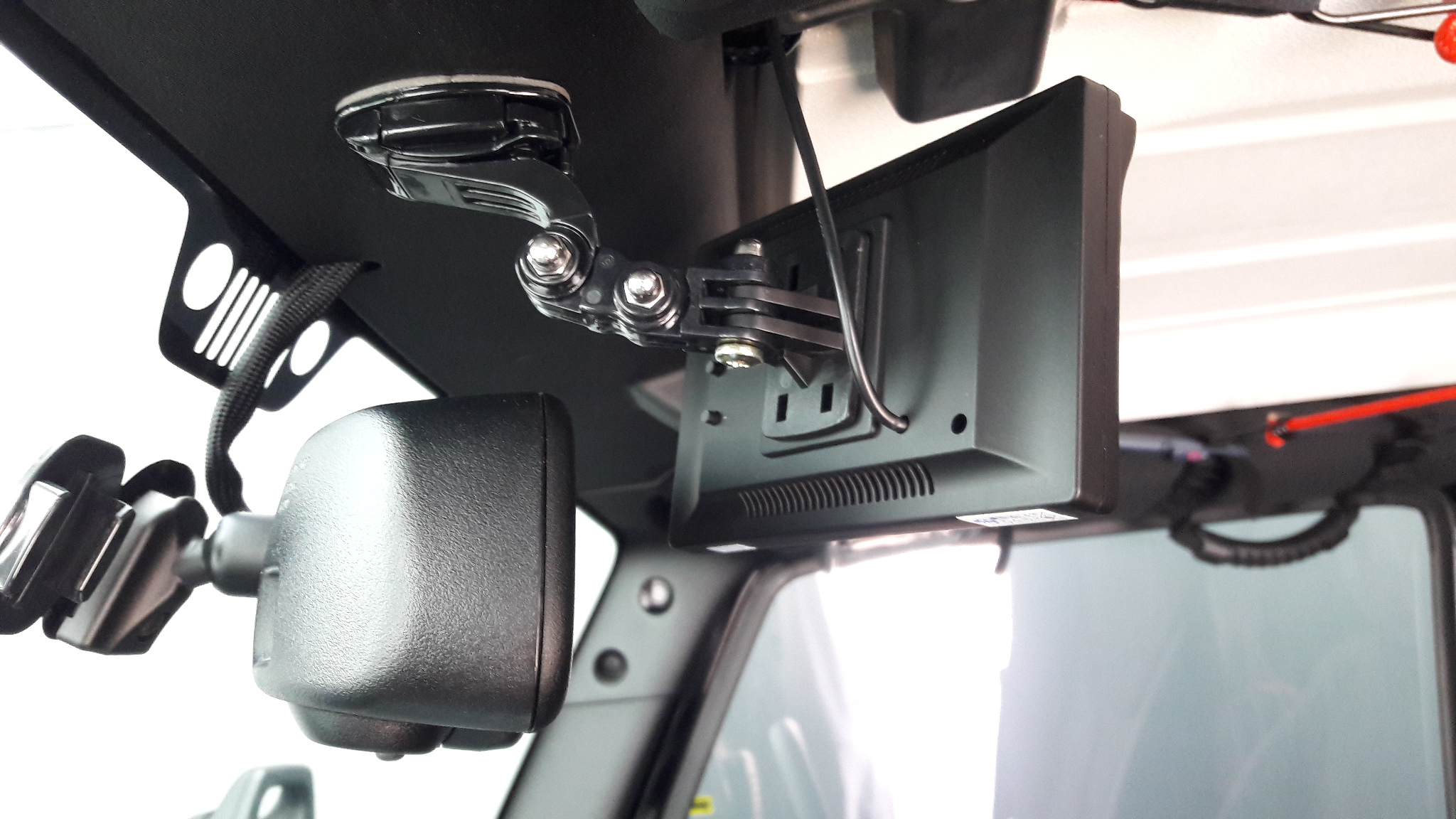 DIY backup camera mounting with external monitor  - The top  destination for Jeep JK and JL Wrangler news, rumors, and discussion