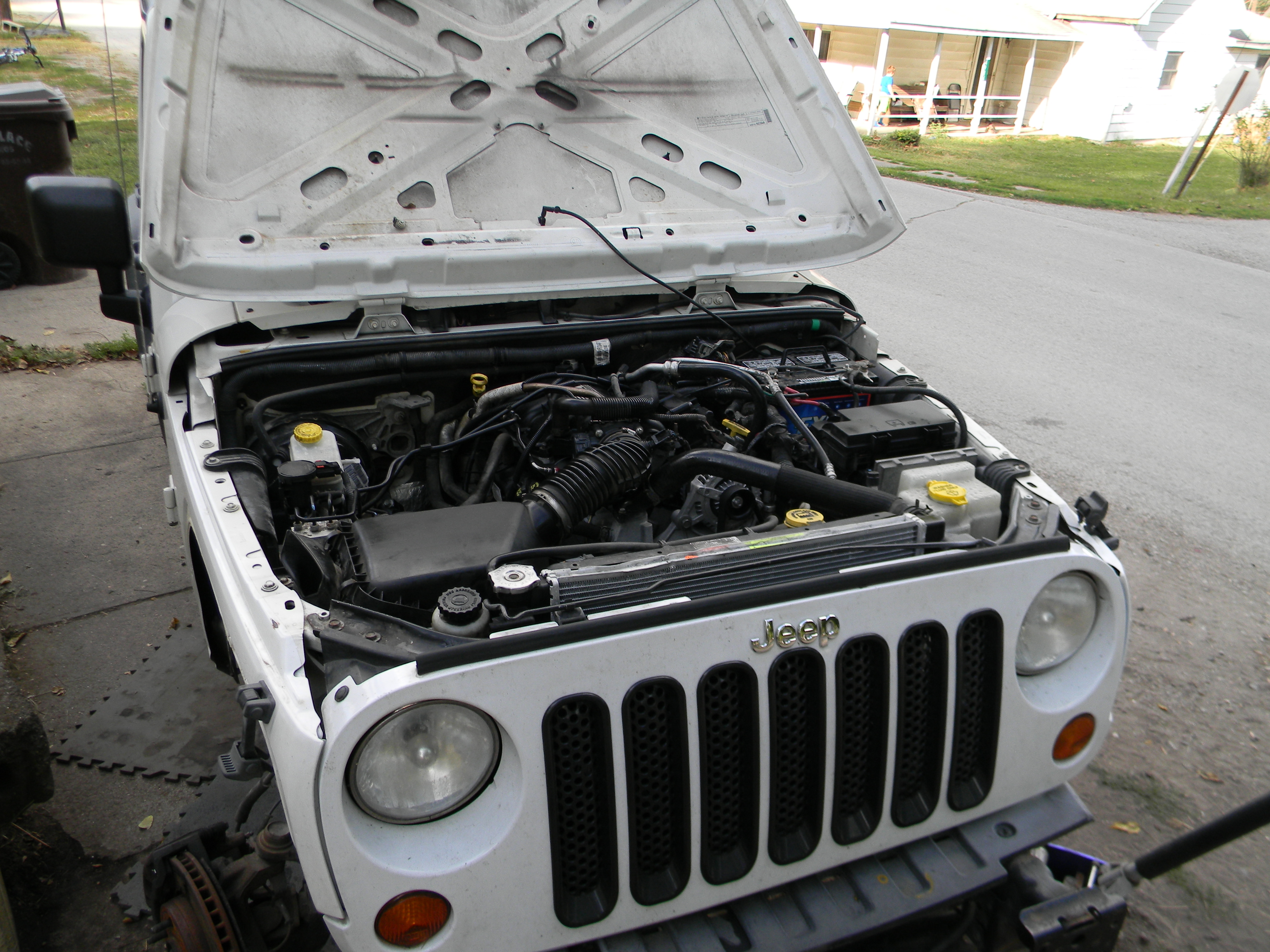 JEEP JK  Engine swap using Caravan motor. DIY with Pics - Page 7   - The top destination for Jeep JK and JL Wrangler news, rumors, and  discussion