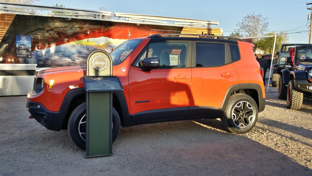 Jeep Renegade at Moab 2014