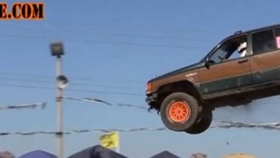 Watch these Jeeps Take Suicidal Jumps