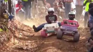 Extreme Barbie Jeep Racing Is an Adventure All Its Own