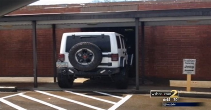 Principal's Jeep