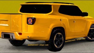 Horrific Jeep Pickup Truck Renderings