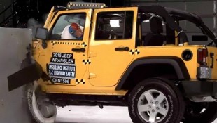 Wrangler One of the Safest for Front-End Crashes