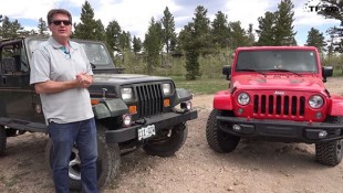 ’95 Wrangler Takes on ’15 Wrangler Unlimited