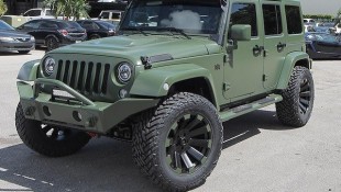 This Jeep Wrangler Got Some Major League Mods