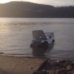 Jeep Owner Tries to Drive on Water, Fails Miserably