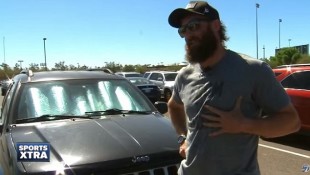 MLB Player Still Drives Same Jeep He Drove in High School