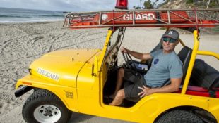 CJ5 Finds New Life as Lifeguard-Themed Jeep