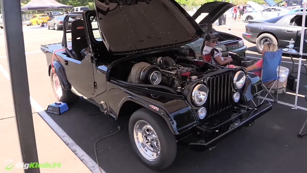 1976 Jeep CJ Develops 1,300 HP With an Interesting Twist