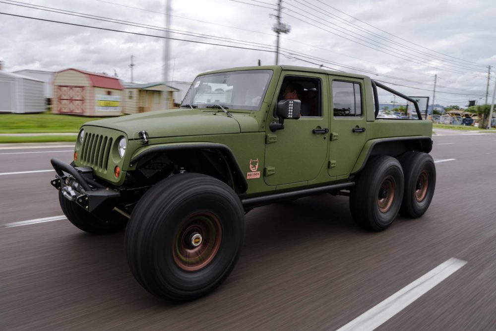 6x6 Jeep Bruiser conversion.