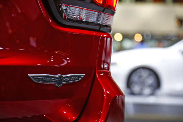 Jeep Grand Cherokee Trackhawk Logo