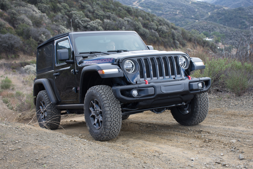 Going Off-roading in a 2018 Jeep Wrangler