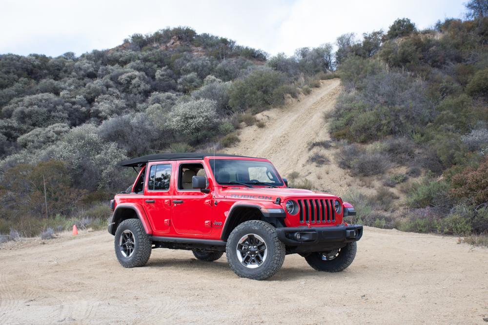 Going Off-roading in a 2018 Jeep Wrangler