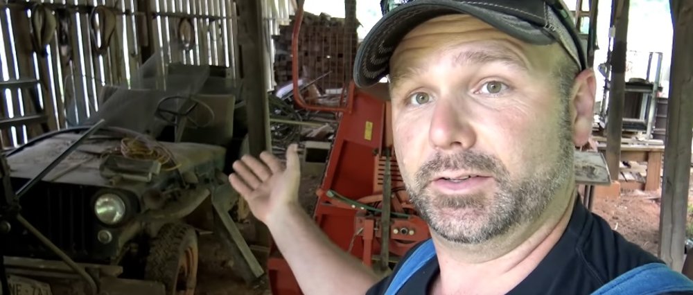 1952 Jeep in the Barn