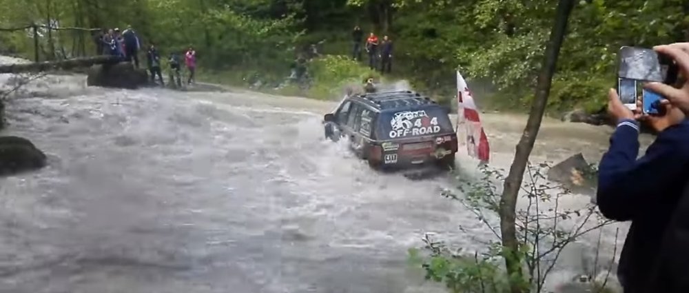 Grand Cherokee with Georgia Flag