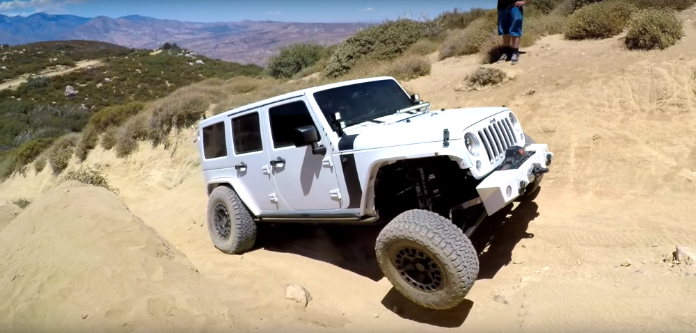 Jeep Wrangler Off-Road Crawling