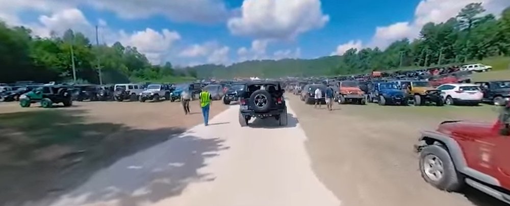 Jeep Festival Parking Area