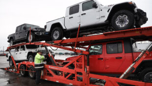 2019 Jeep Gladiators ready for shipment.