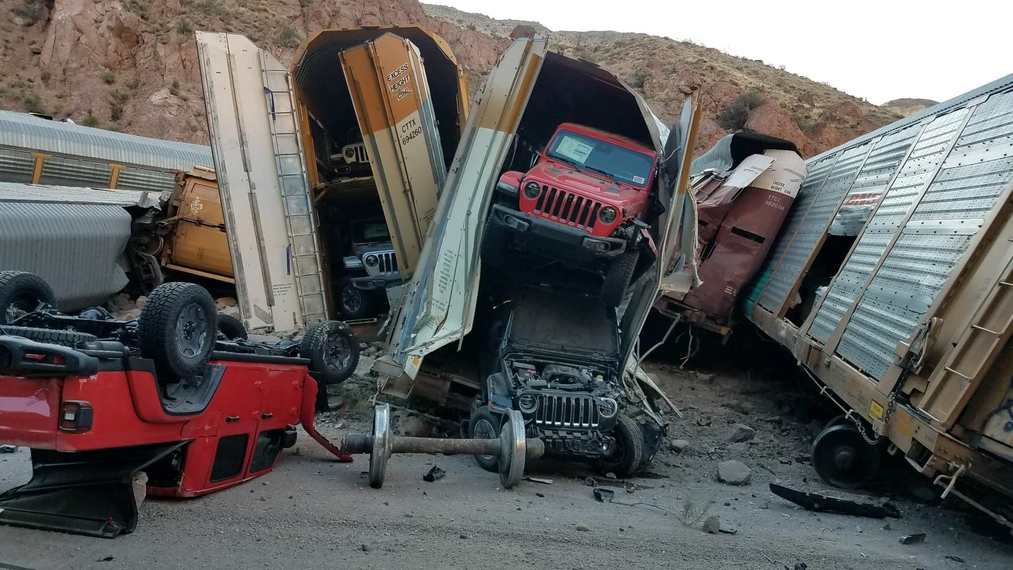 Jeep Derailment