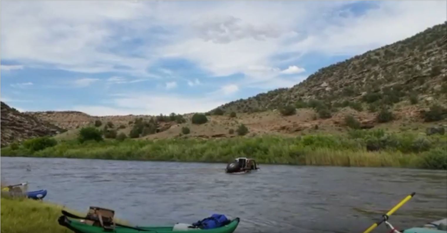 Dolores River Jeep Crossing