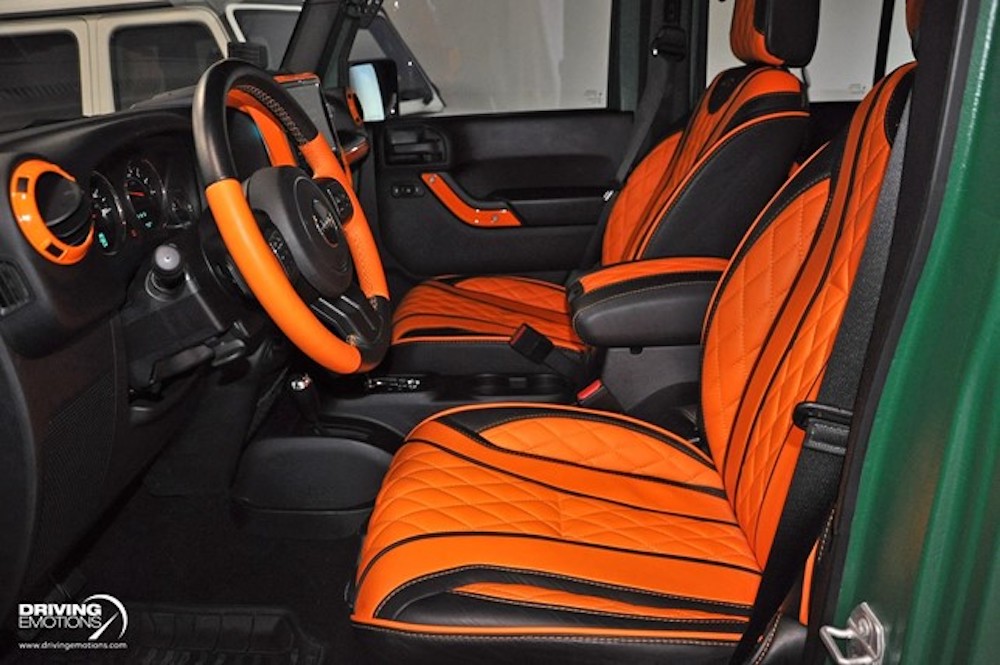 custom jeep wrangler interior