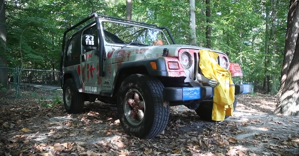 jk-forum.com It-Themed Jeep Wrangler is a Mobile Fright Fest