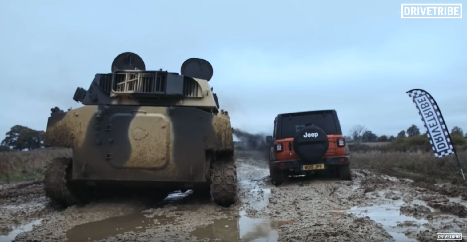 Jeep vs. Tank Drivetribe