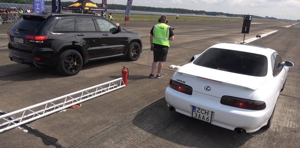 Trackhawk Versus Lexus SC