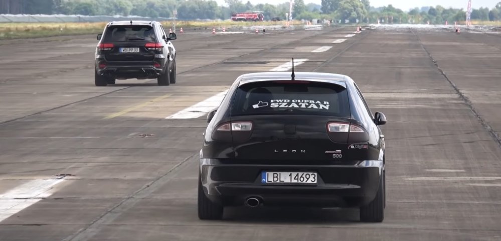 Trackhawk beats Cupra R