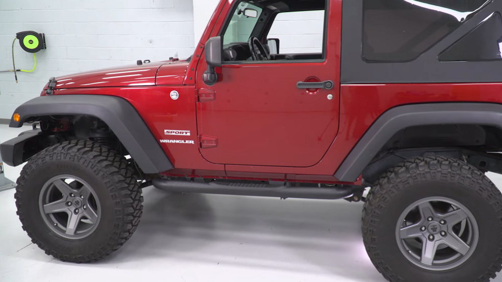 Jeep Wrangler Side Step Bars