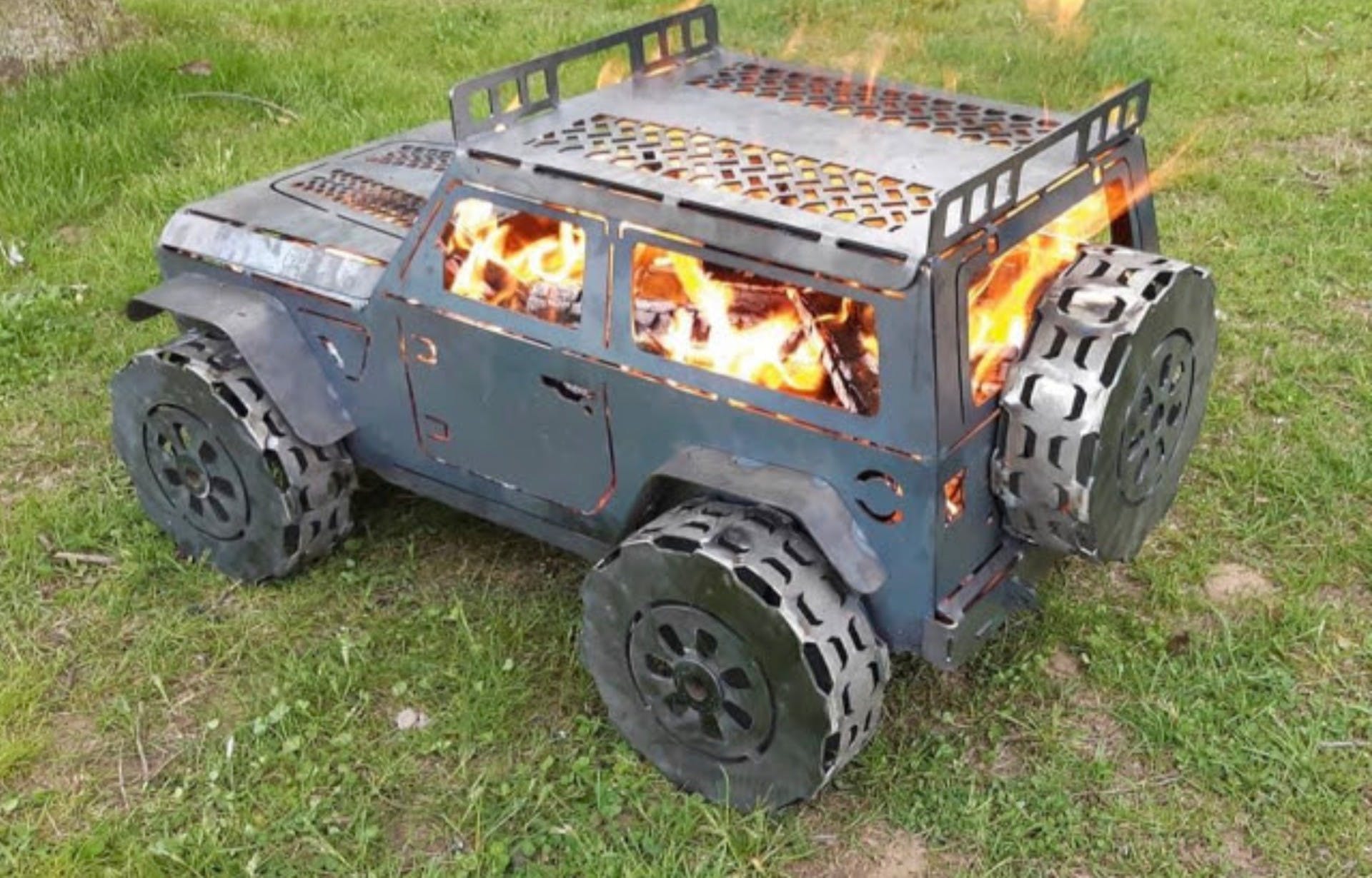 Jeep fire pit