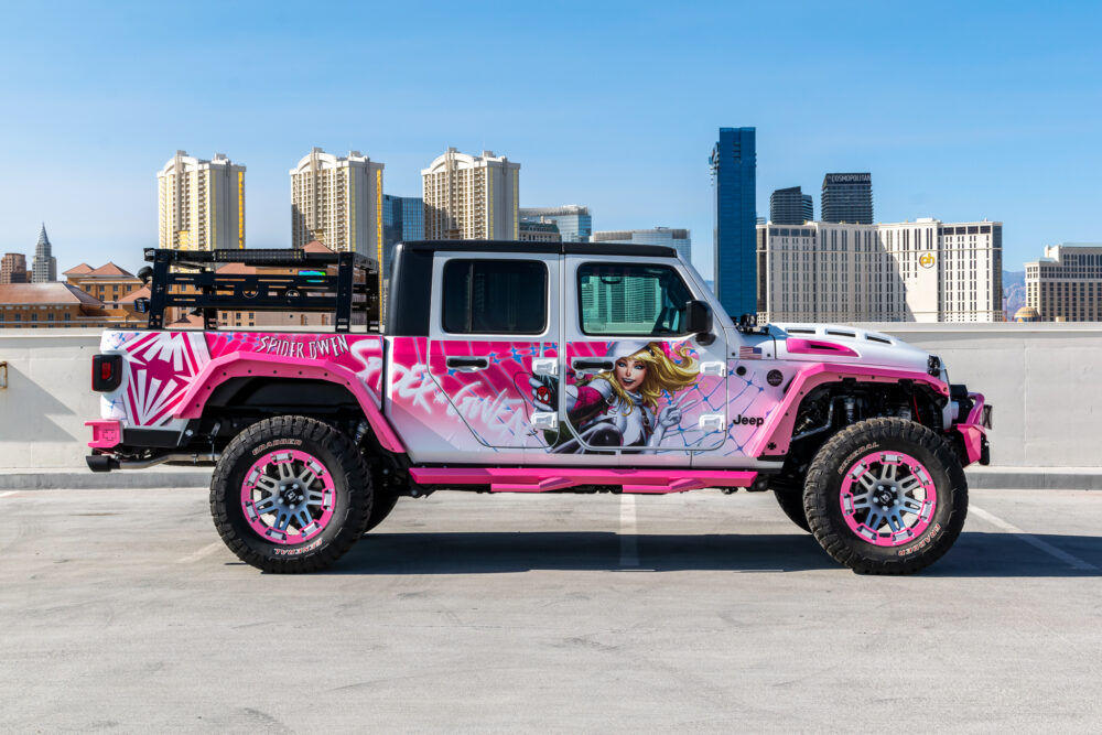 2020 Jeep Gladiator Spider-Gwen CTEK Builder Challenge