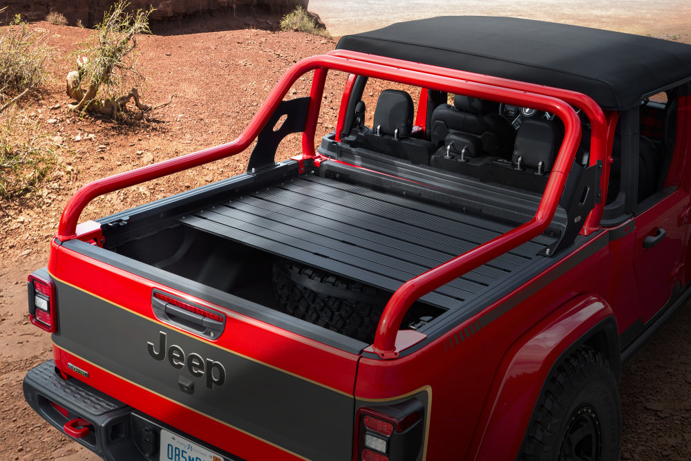 Jeep Red Bare Gladiator Rubicon