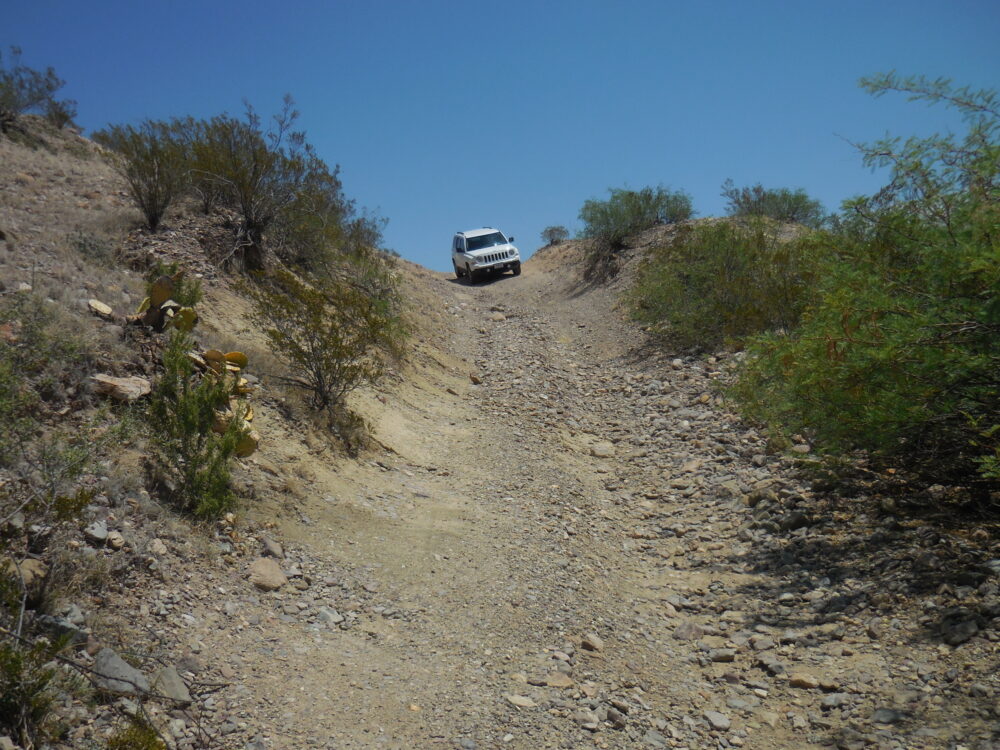 Jeep Compass at Big Bend Black Gap