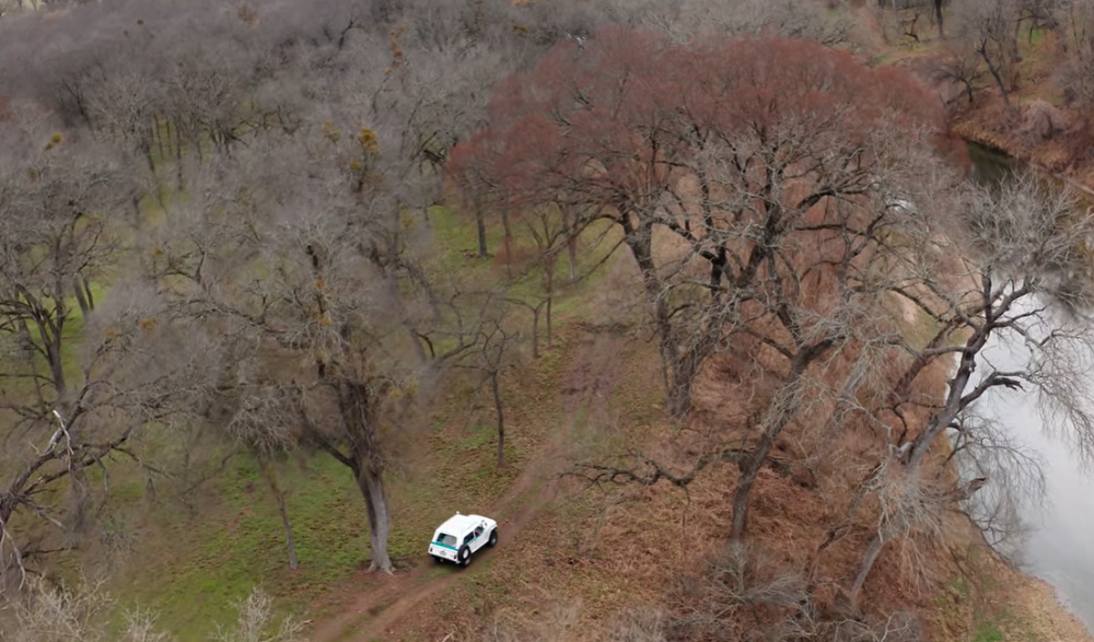 Jeep on the trail