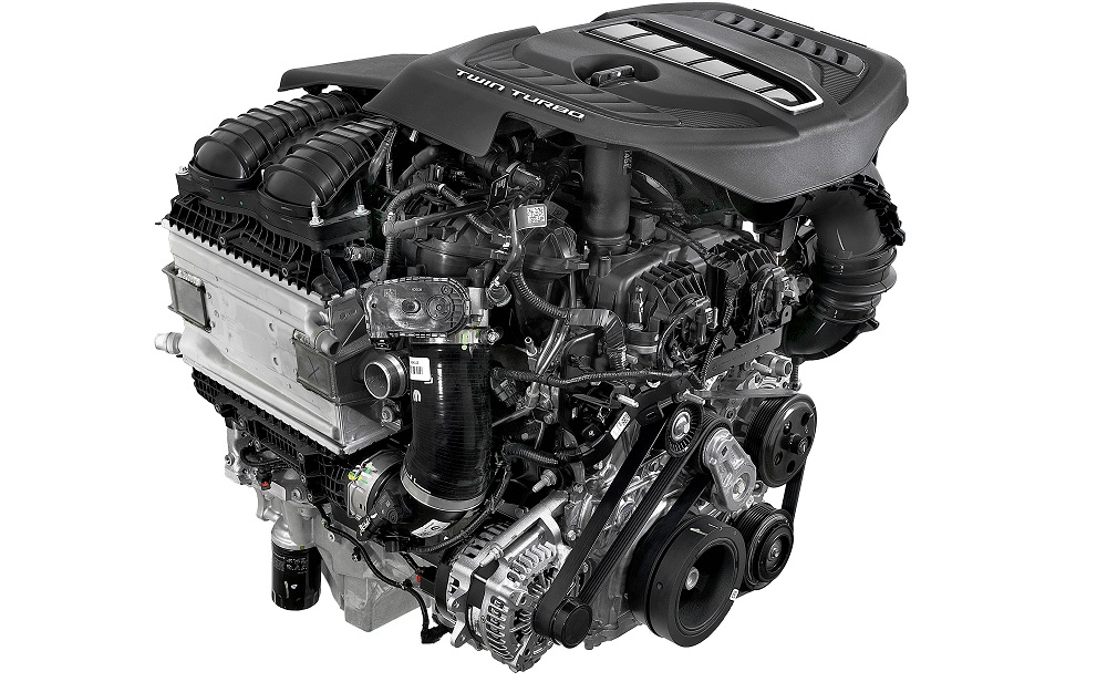 3.0-liter Hurricane Twin-Turbo inline six-cylinder engine