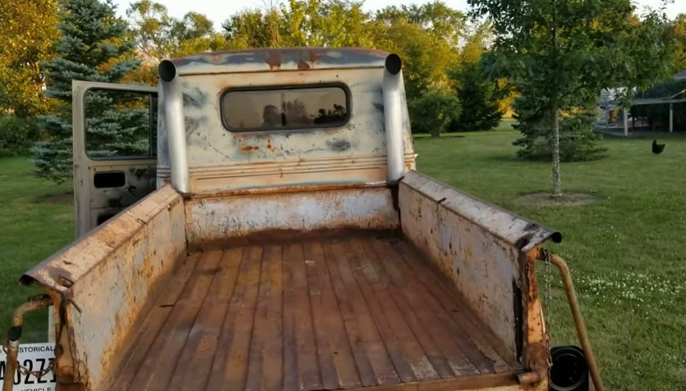 Jeep Willys truck bed