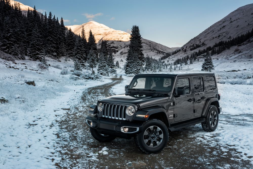 Jeep Wrangler Winter Driving