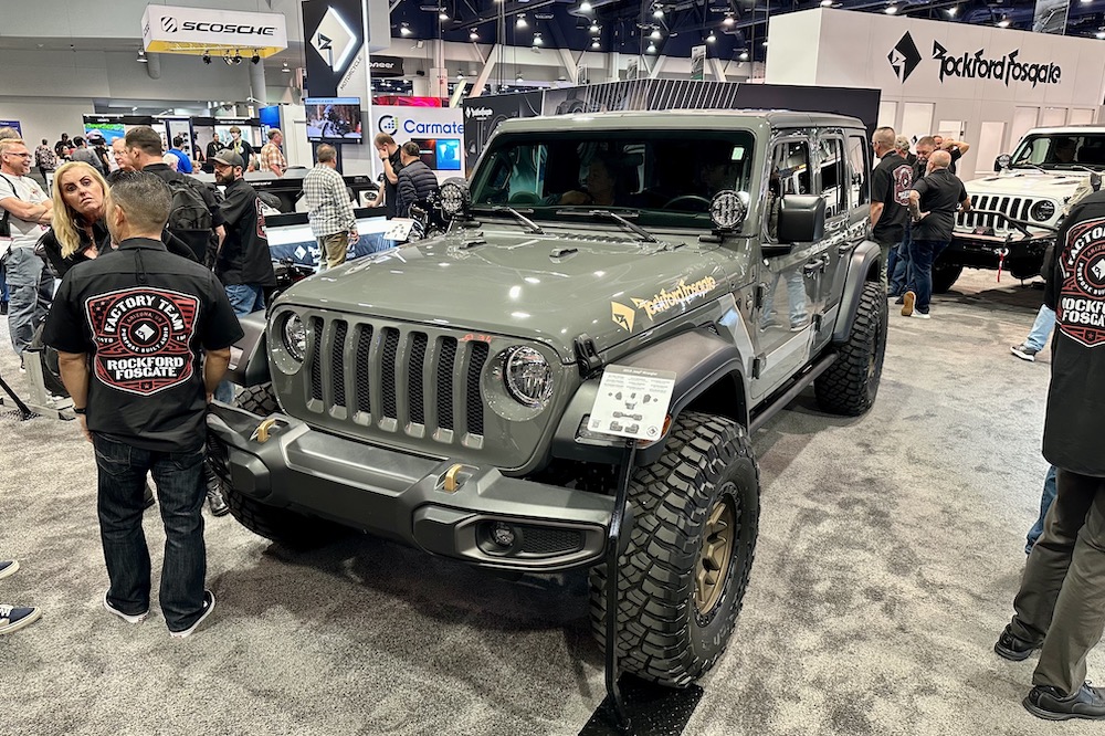 Rockford Fosgate Jeep Wrangler at SEMA 2023