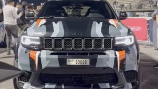 Modified Jeep Cherokee Trackhawk