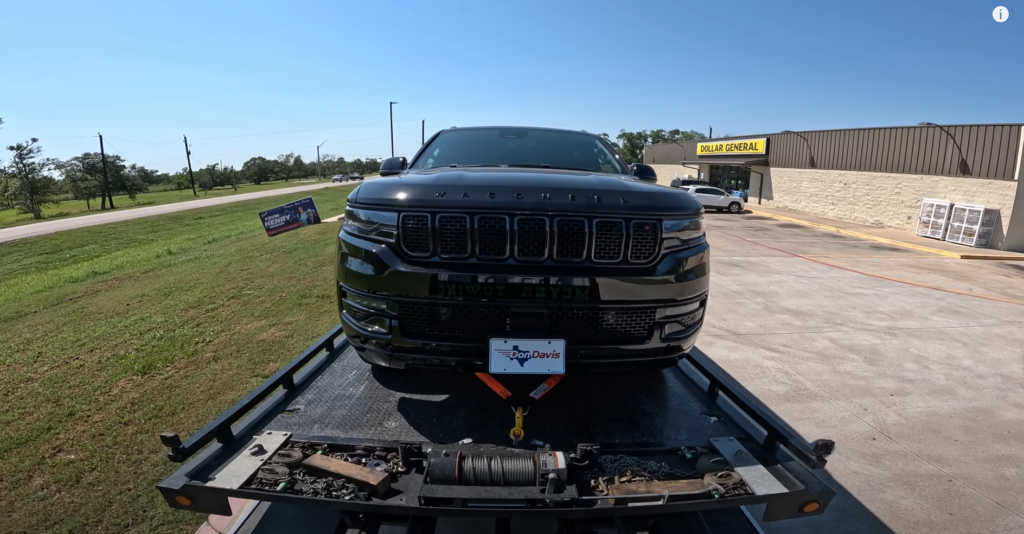 Wagoneer, Sub-100 Miles, Has Been Towed Several Times